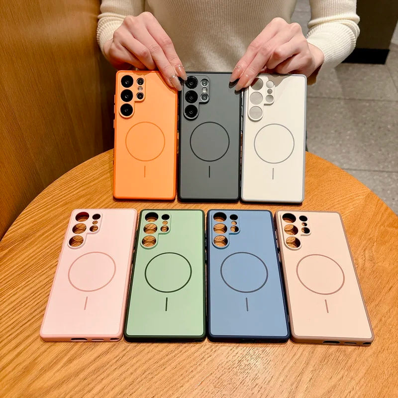 Magnetic TPU Armor Case