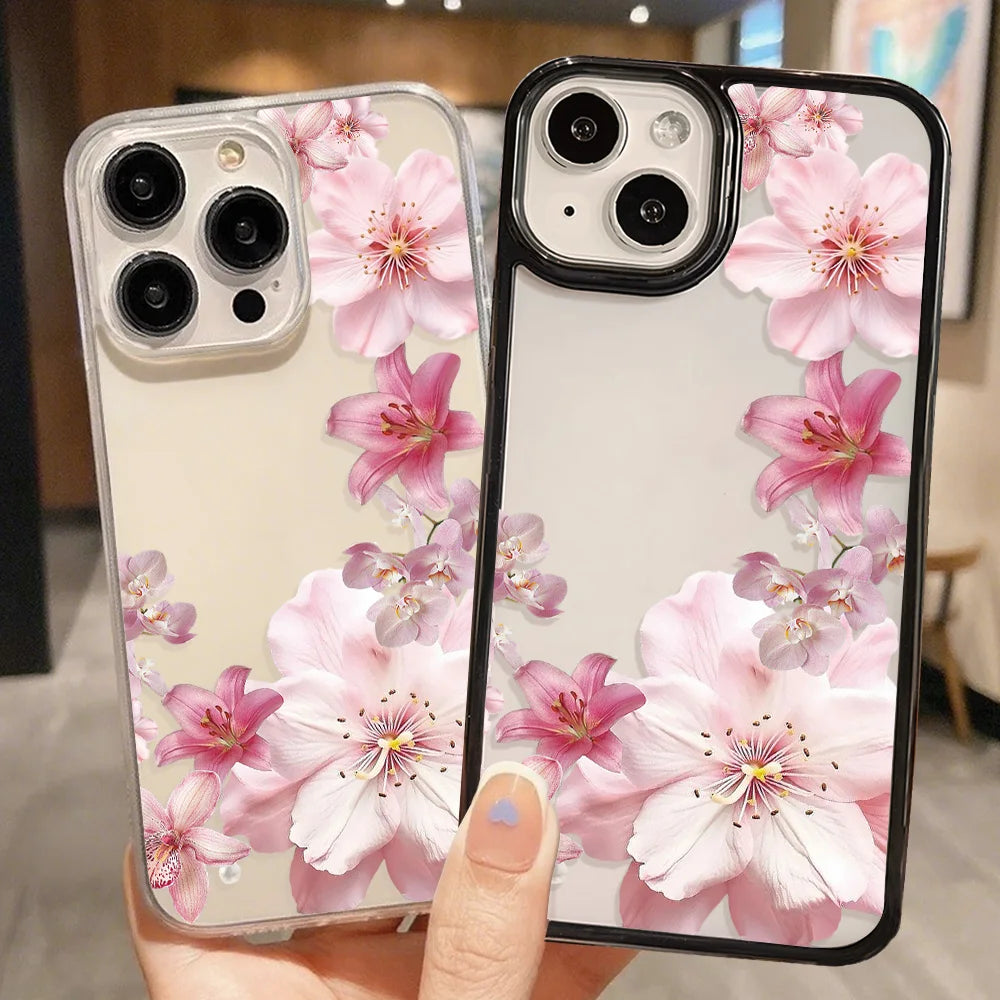 Pink Lily Floral Case