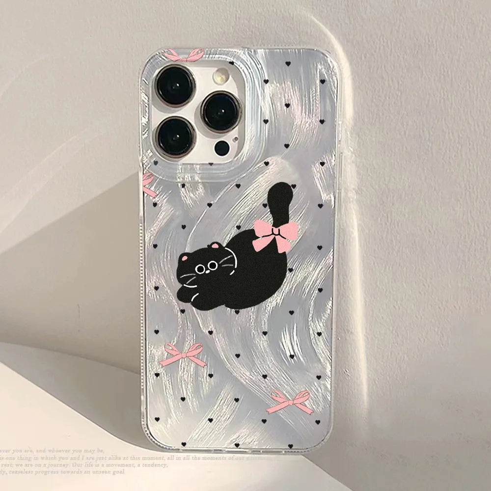 Playful Cute Cat Case