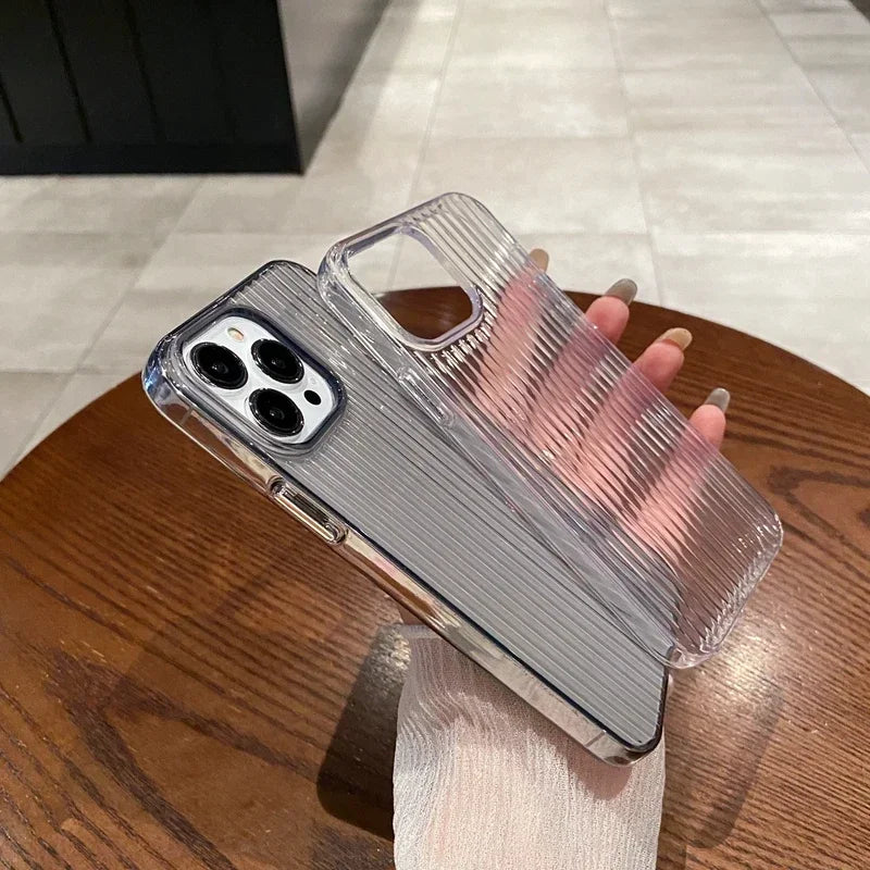 Soft Corrugated Transparent  Case
