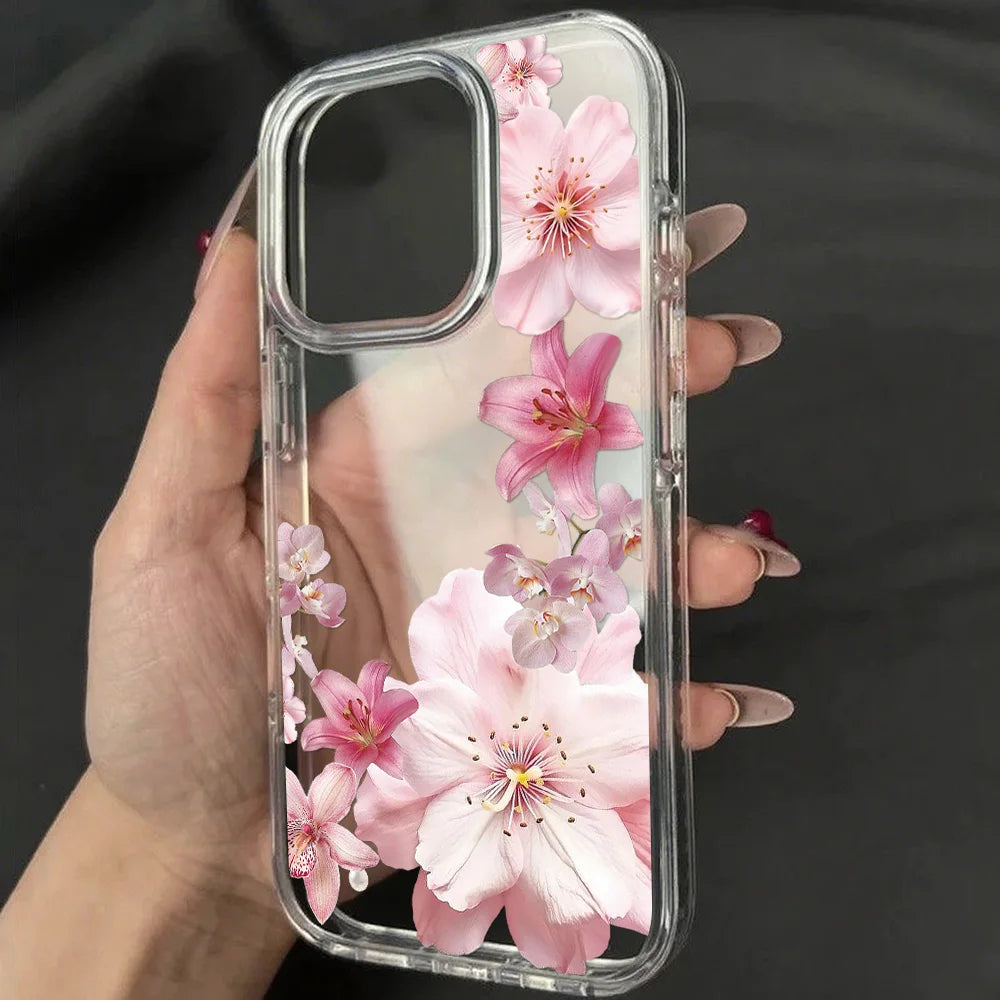 Pink Lily Floral Case