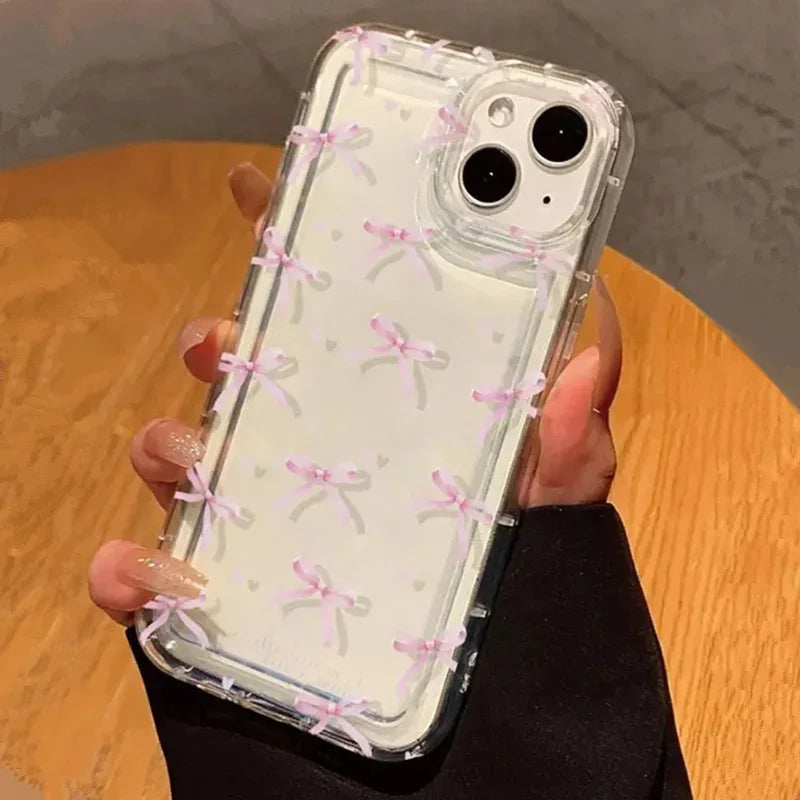 Cute Pink Bow Case