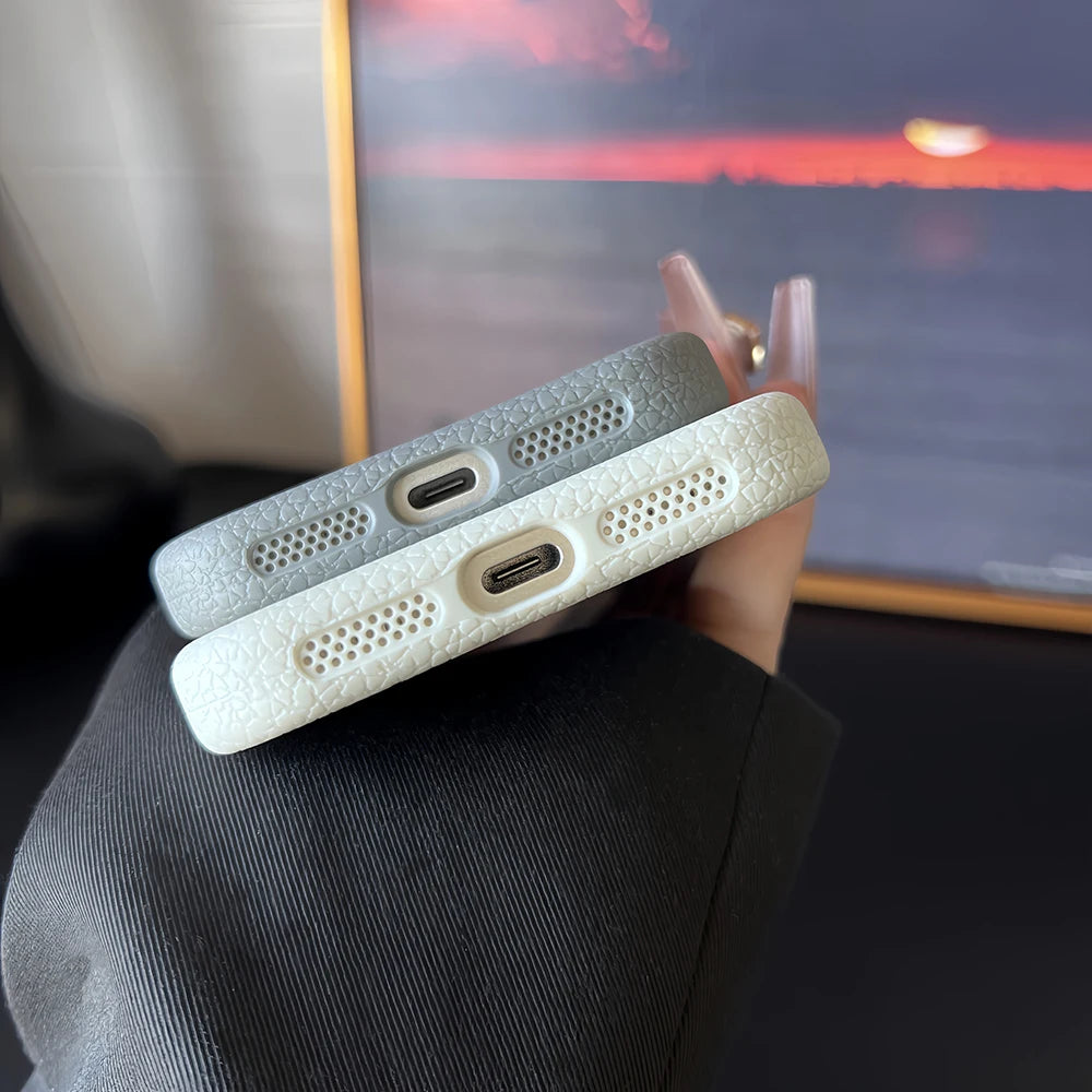 Frosted Lichee Mag Case