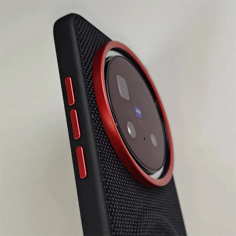 Nylon Woven Leather Case