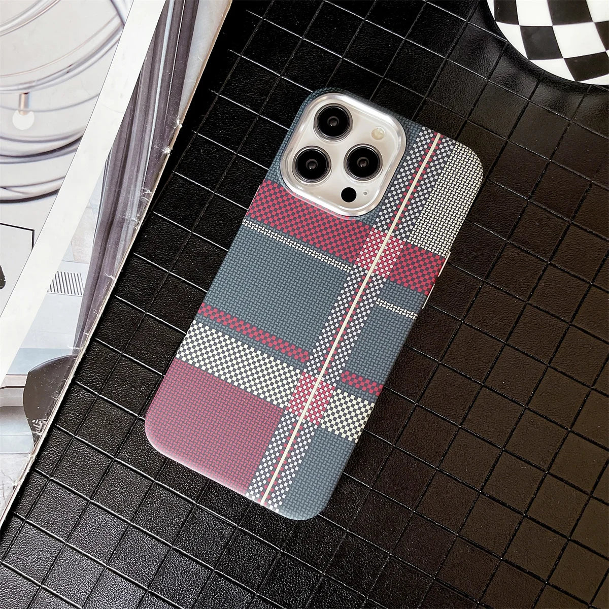 Carbon Fiber Texture Case for iPhone