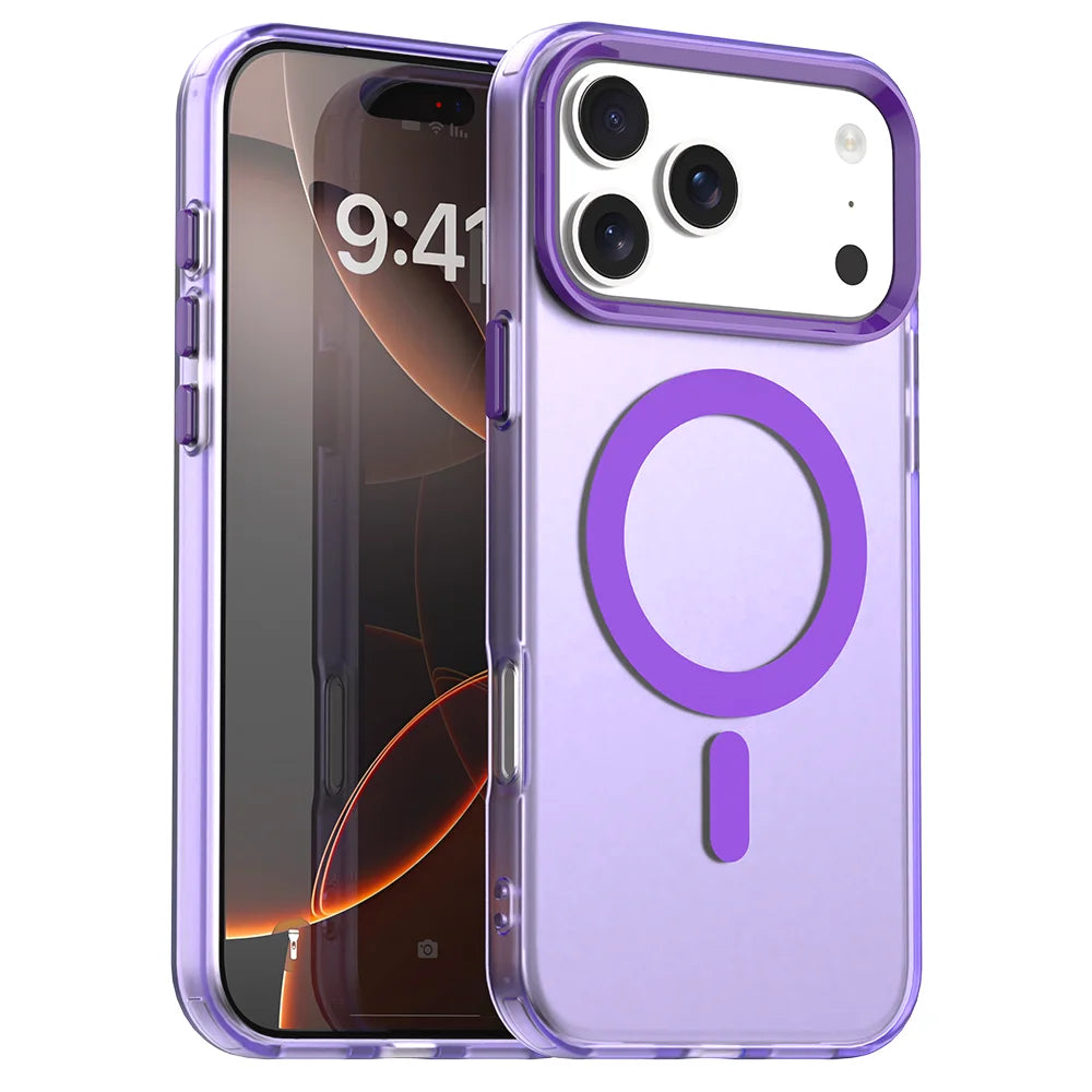 Shockproof Matte Clear Case