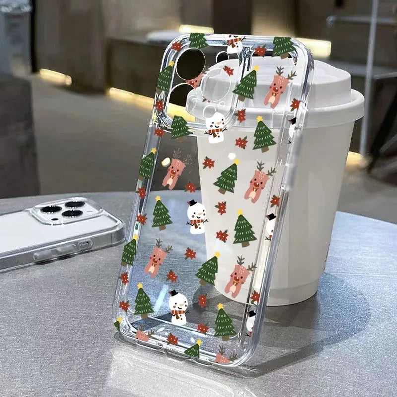 Festive Christmas Snowflake Case