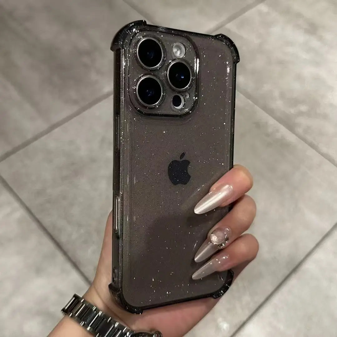 Crystal Glitter Clear Case