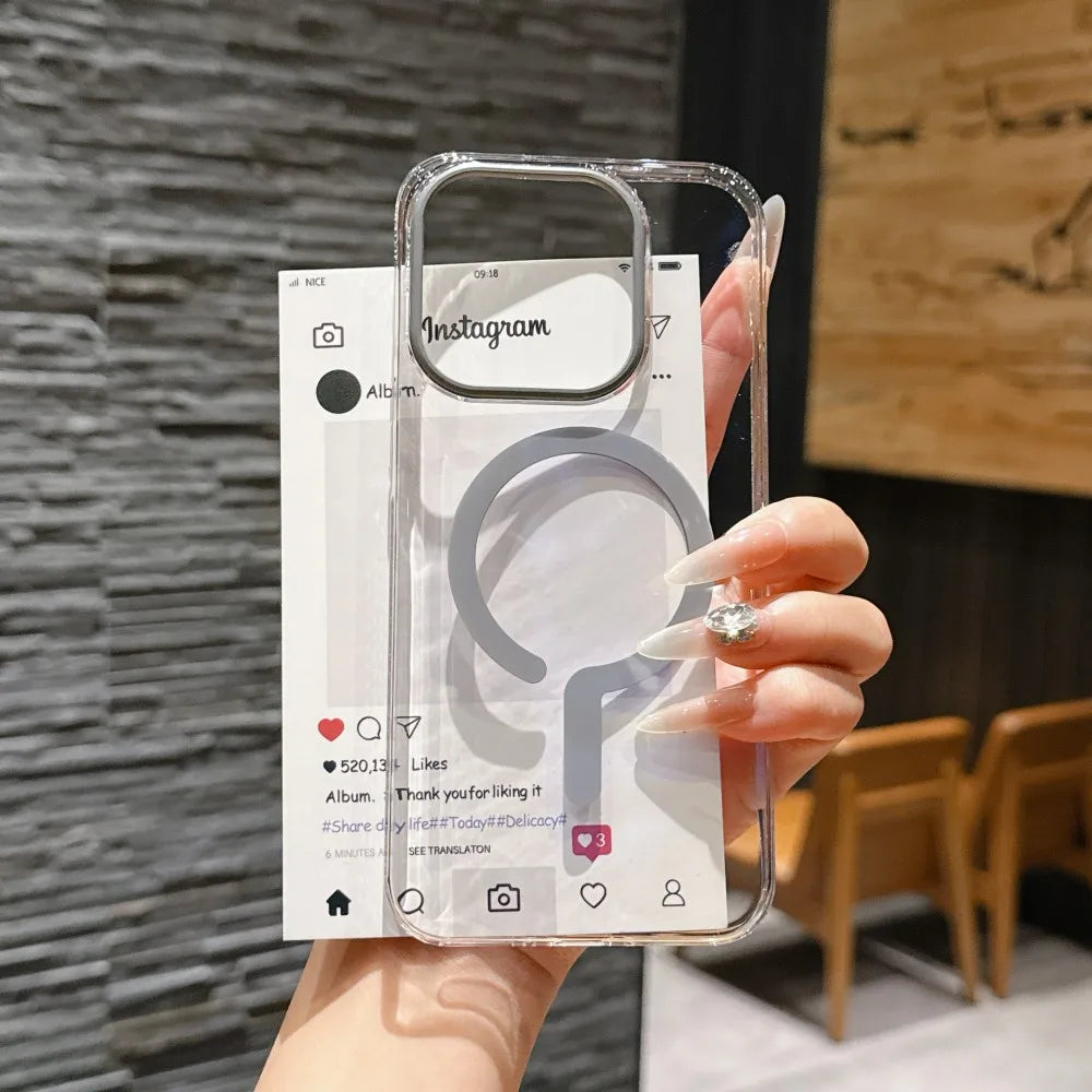 Premium Minimalist Crystal Clear OnePlus Case