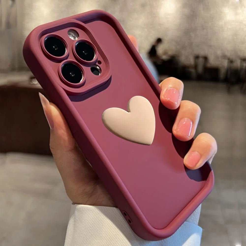 Cute Candy 3D Heart Case