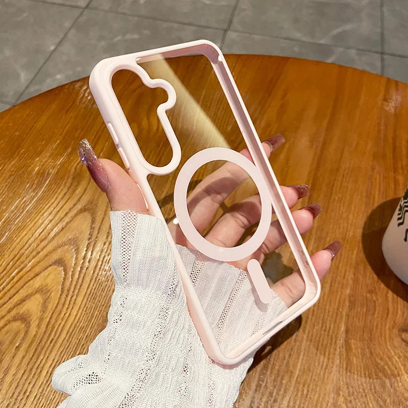 Premium Clear Galaxy Case