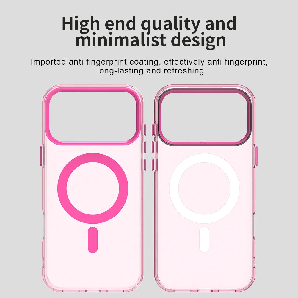 Shockproof Matte Clear Case
