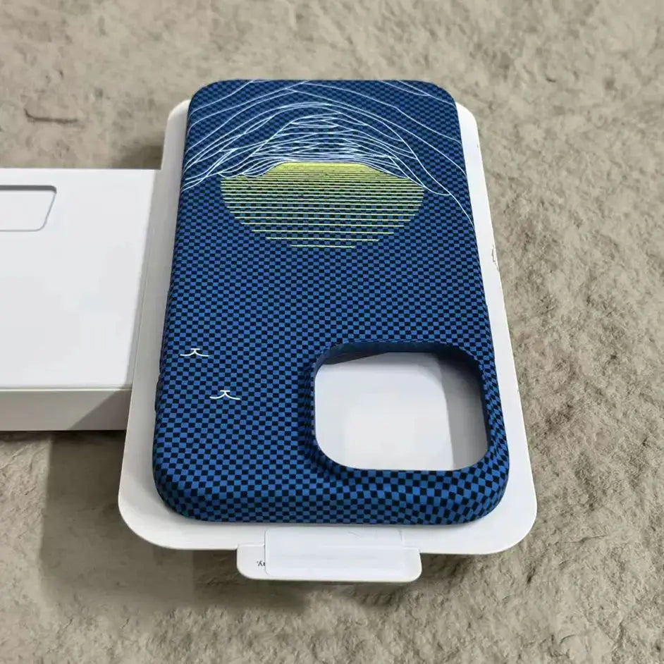 Slim Carbon Fiber Pattern Case