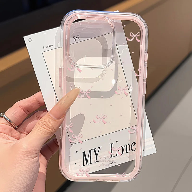 Cute Pink Bow Case
