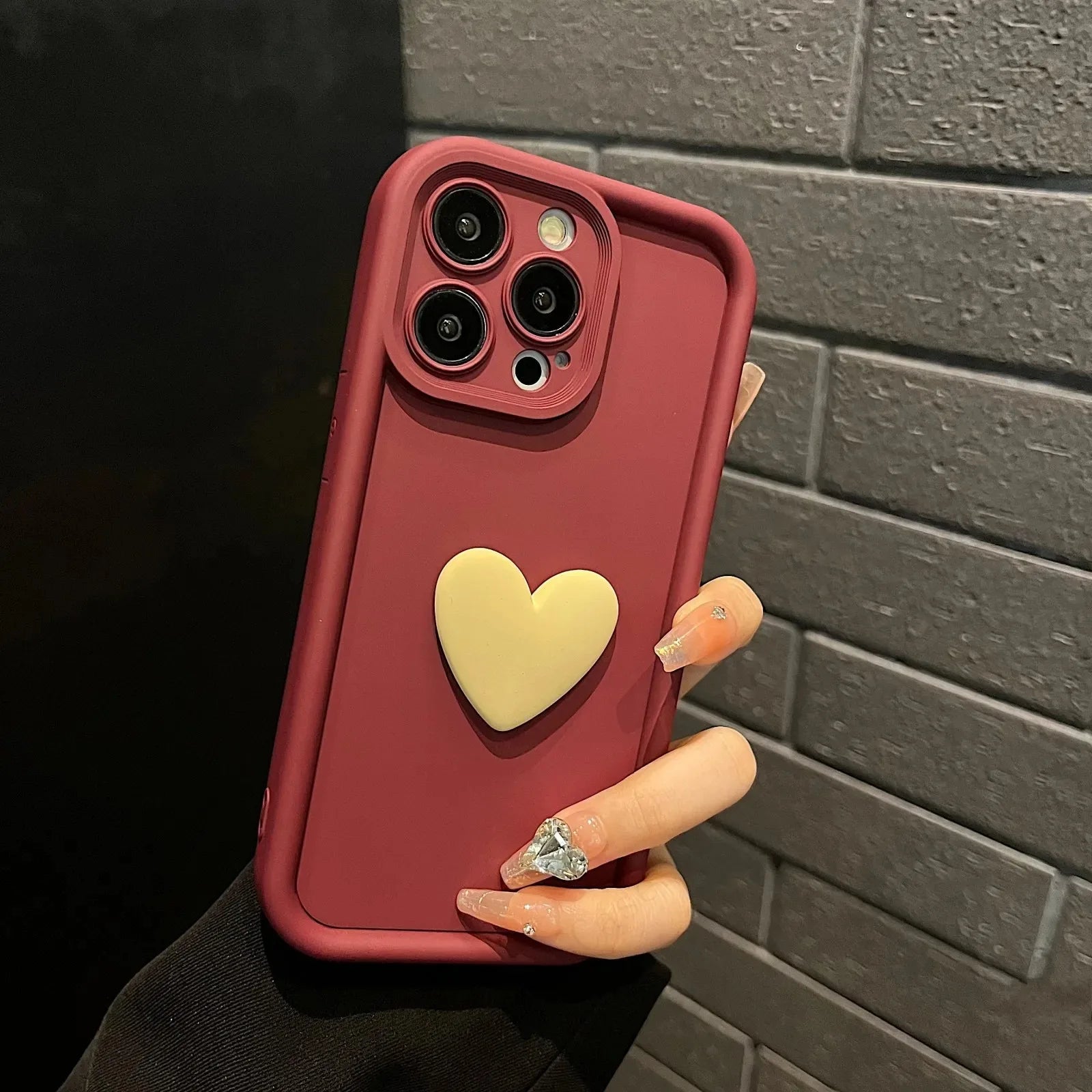 Cute Candy 3D Heart Case