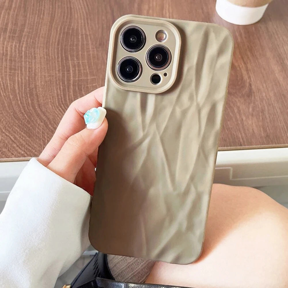 Candy Fold Pattern Silicone Case