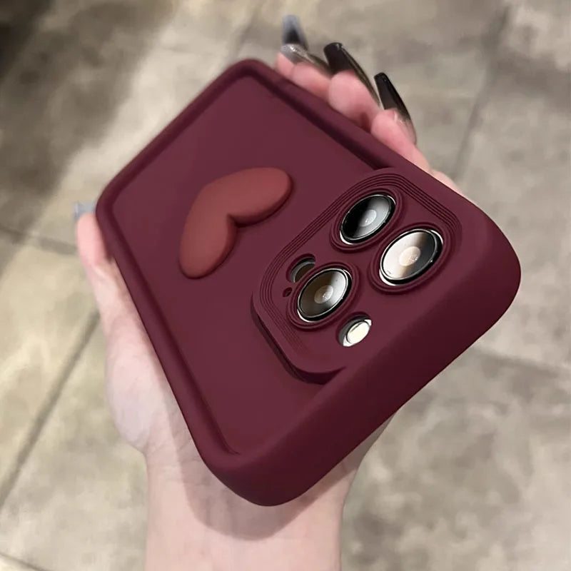 Cute Candy 3D Heart Case