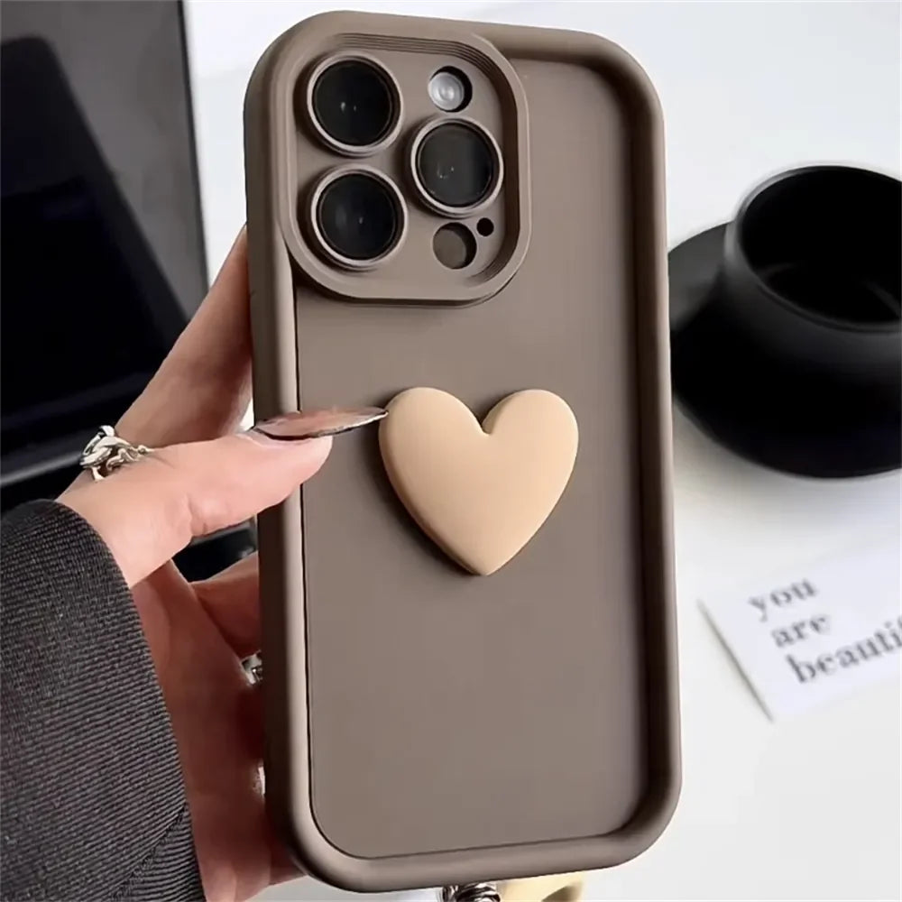 Cute Candy 3D Heart Case