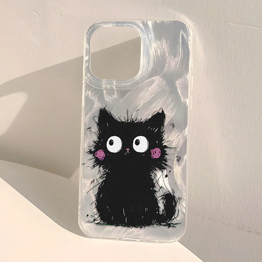 Playful Cute Cat Case