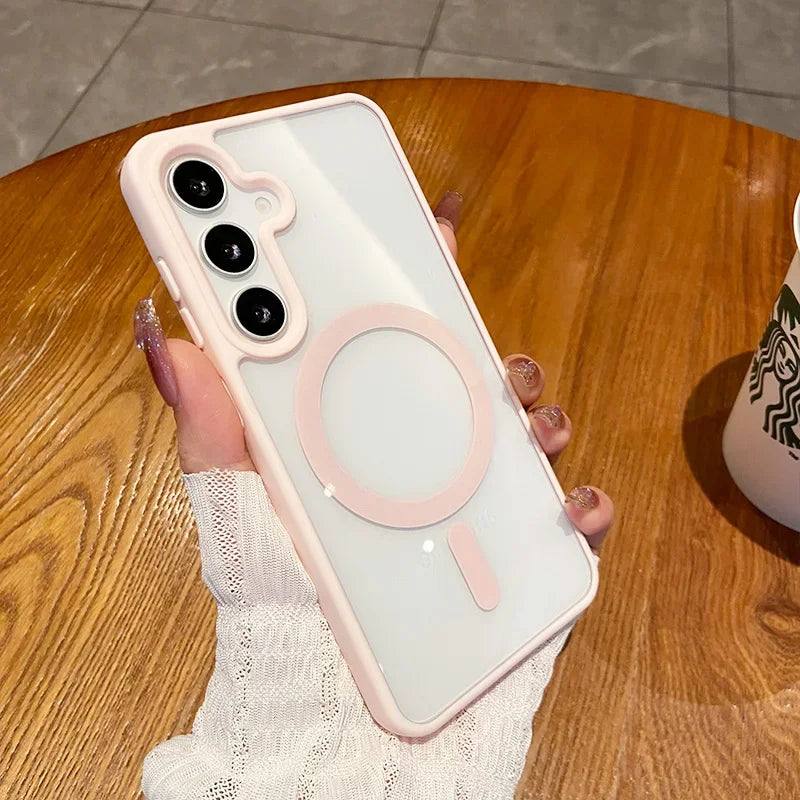 Premium Clear Galaxy Case