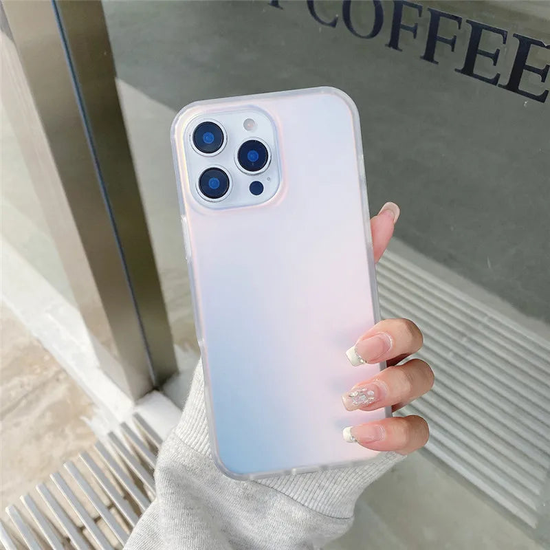 Frosted Laser Gradient Case
