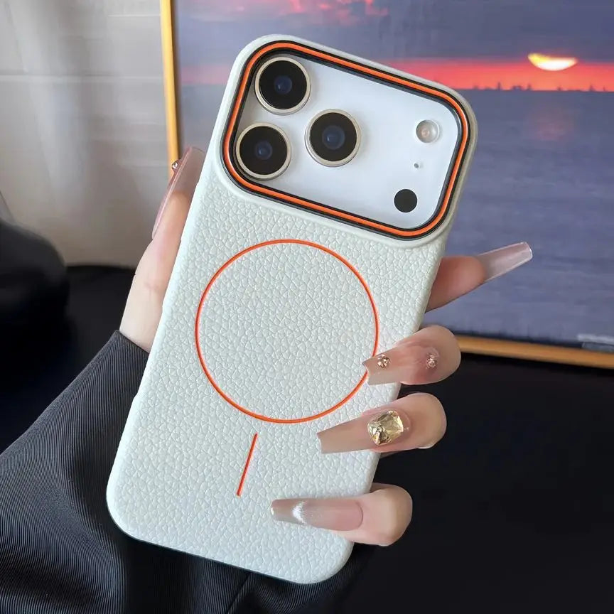 Frosted Lichee Mag Case