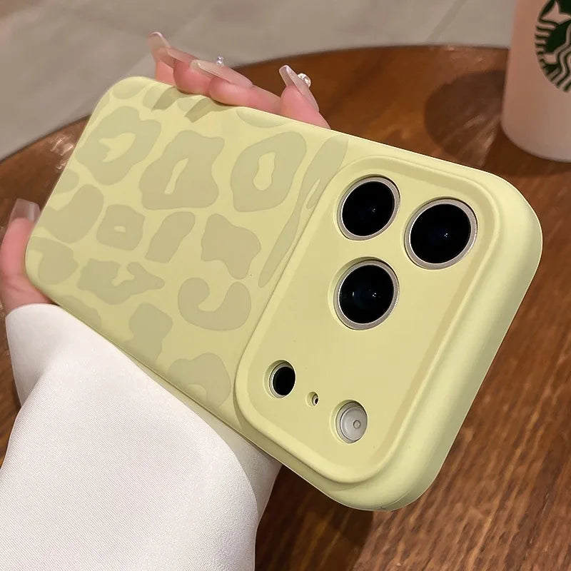 Colorful Leopard Silicone Case