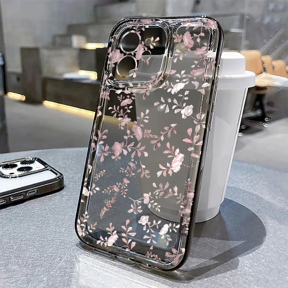 Elegant Flower Clear Case