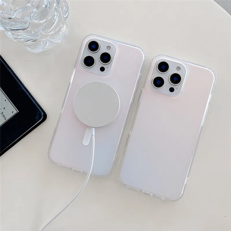 Frosted Laser Gradient Case