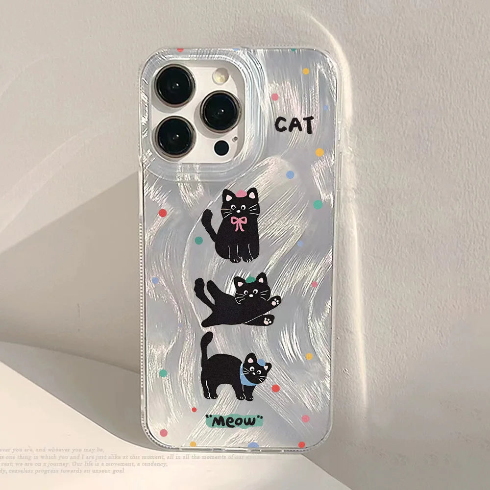 Playful Cute Cat Case