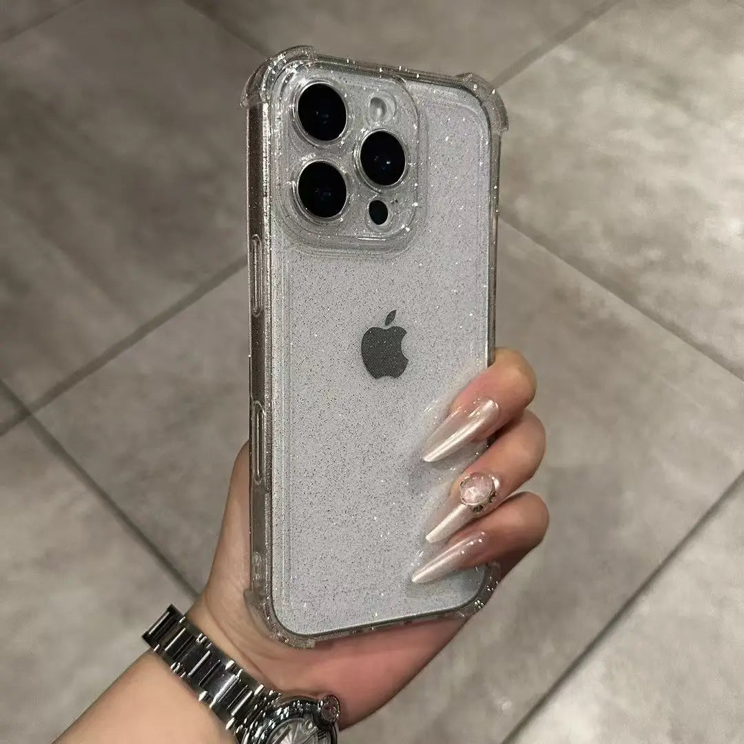 Crystal Glitter Clear Case
