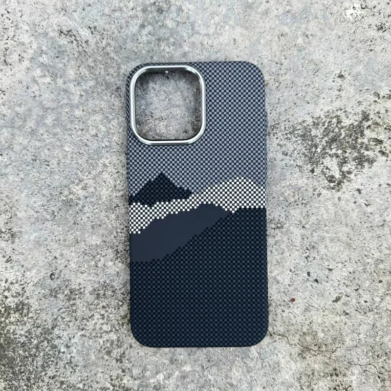 Carbon Fiber Texture Case for iPhone