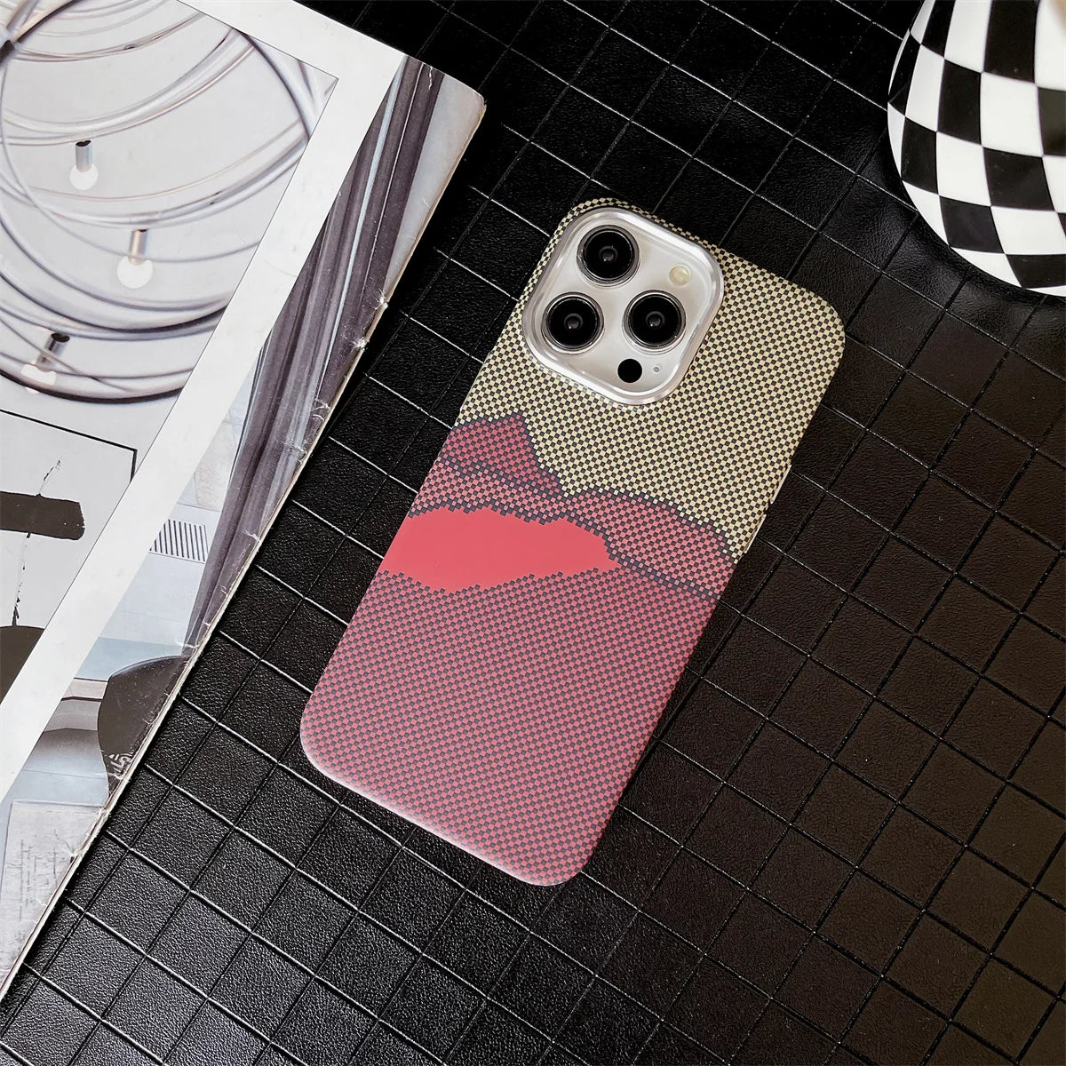 Carbon Fiber Texture Case for iPhone