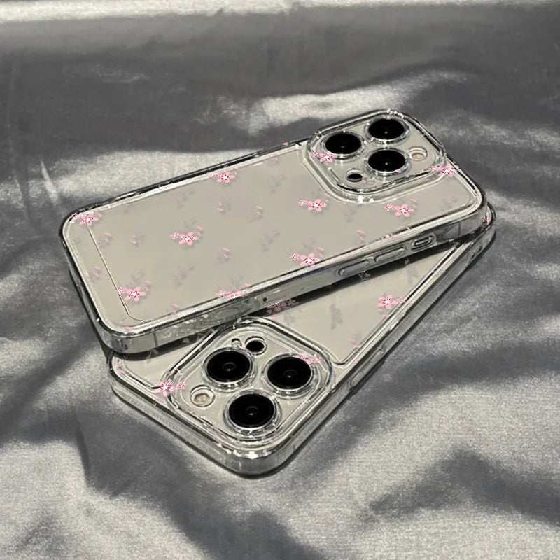 Elegant Flower Clear Case