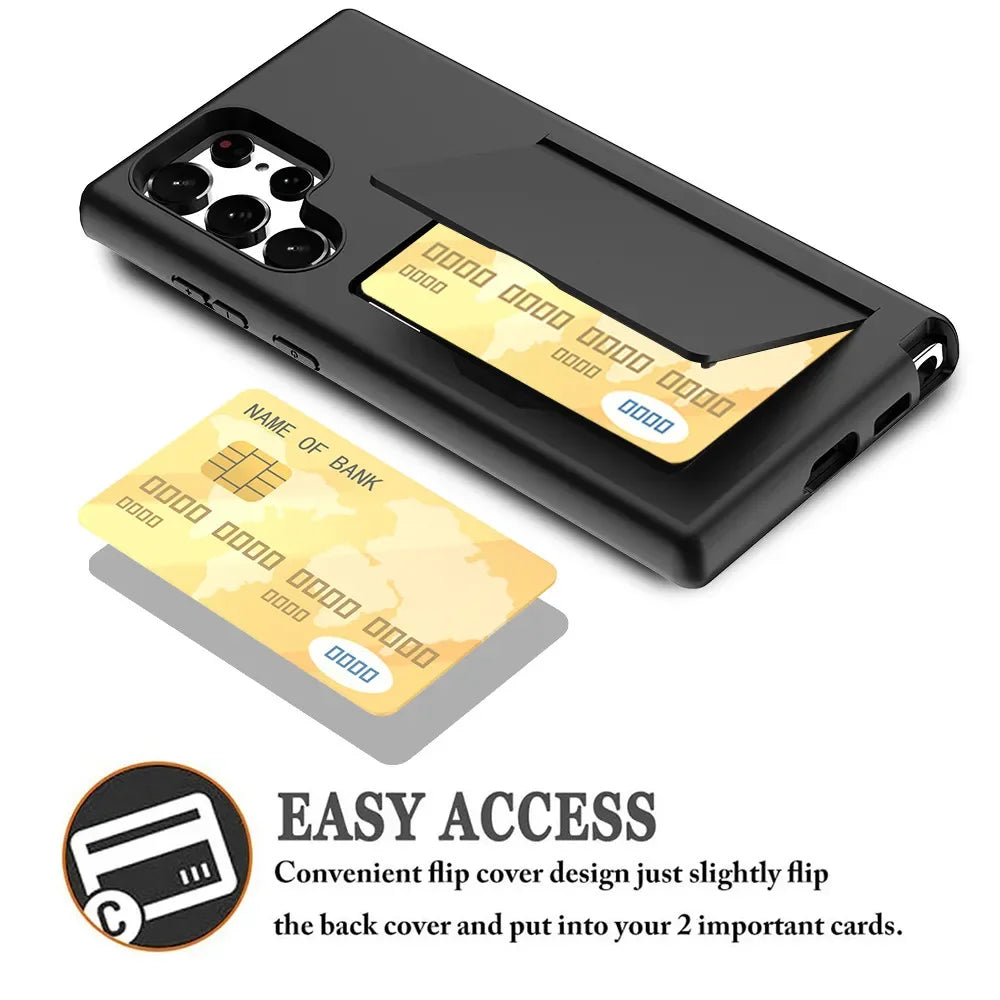 Premium Credit Card Flip Case