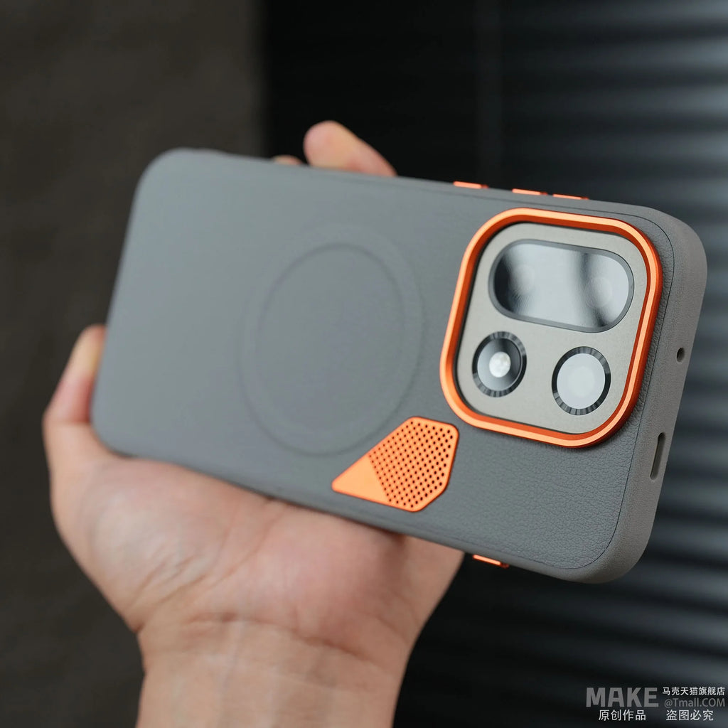 Luxury Matte PU Leather Case