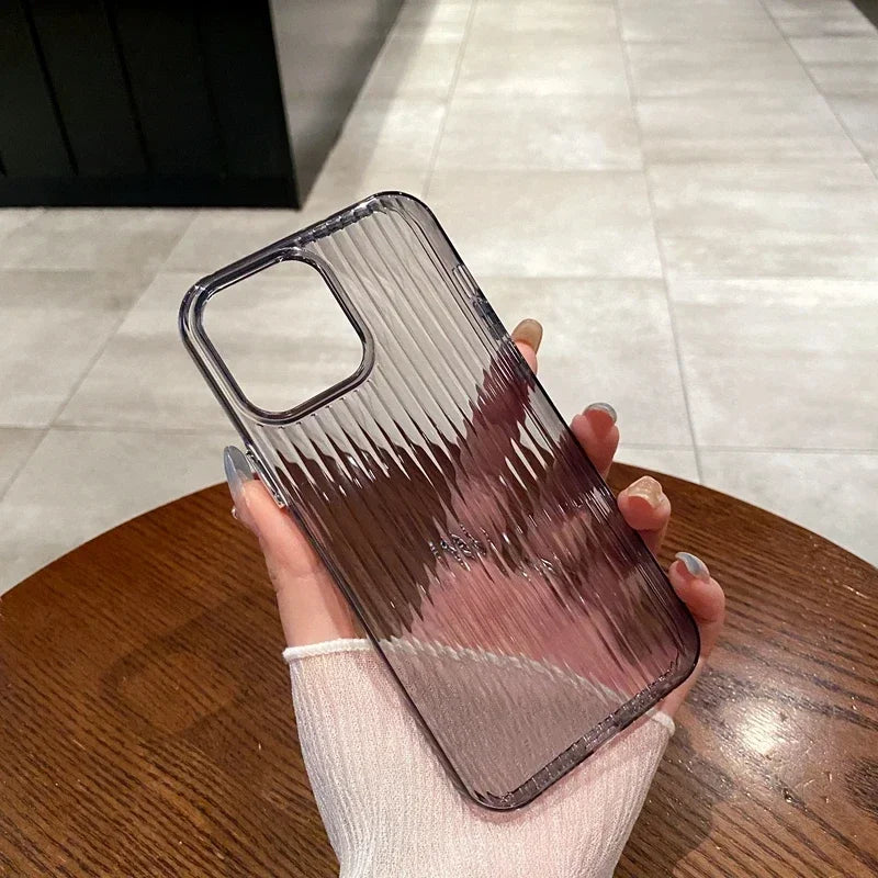 Soft Corrugated Transparent  Case