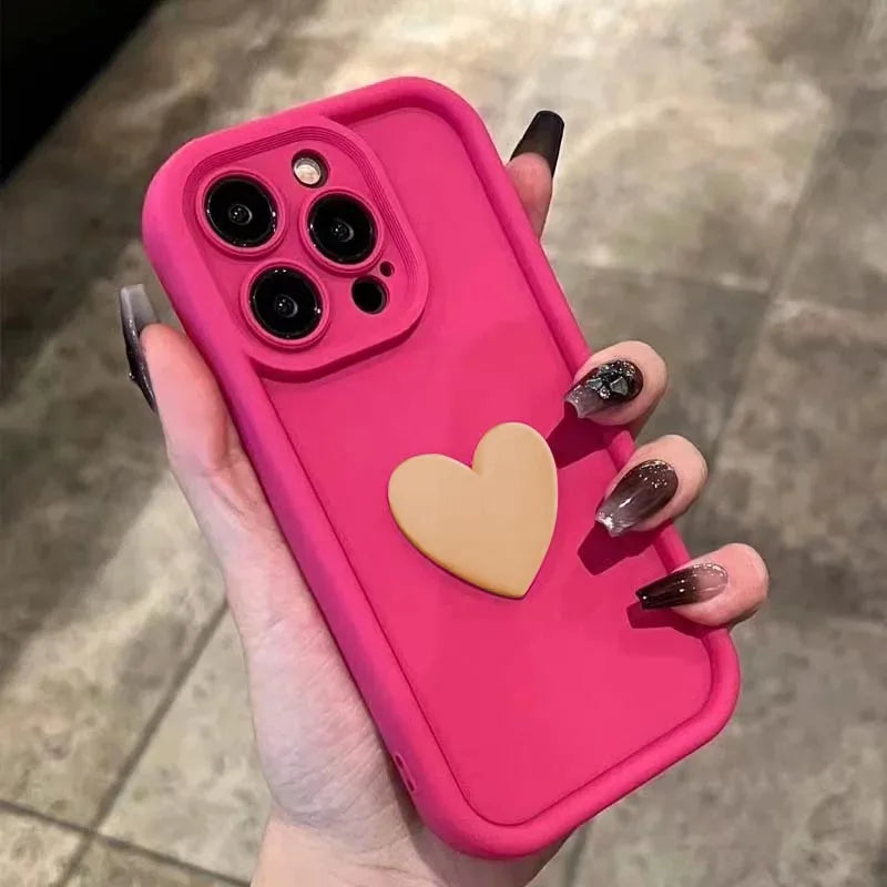 Cute Candy 3D Heart Case