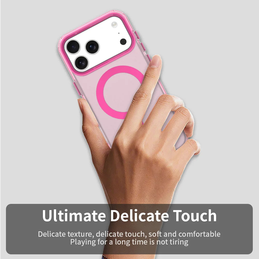 Shockproof Matte Clear Case
