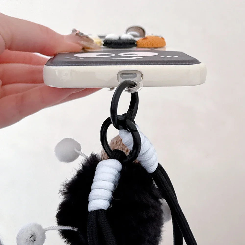 Cartoon Wrist Lanyard Case