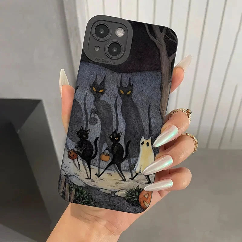 Dark Monster Cat Case