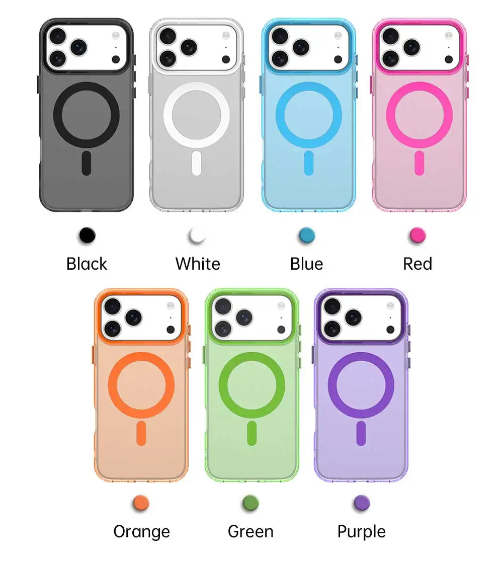 Shockproof Matte Clear Case
