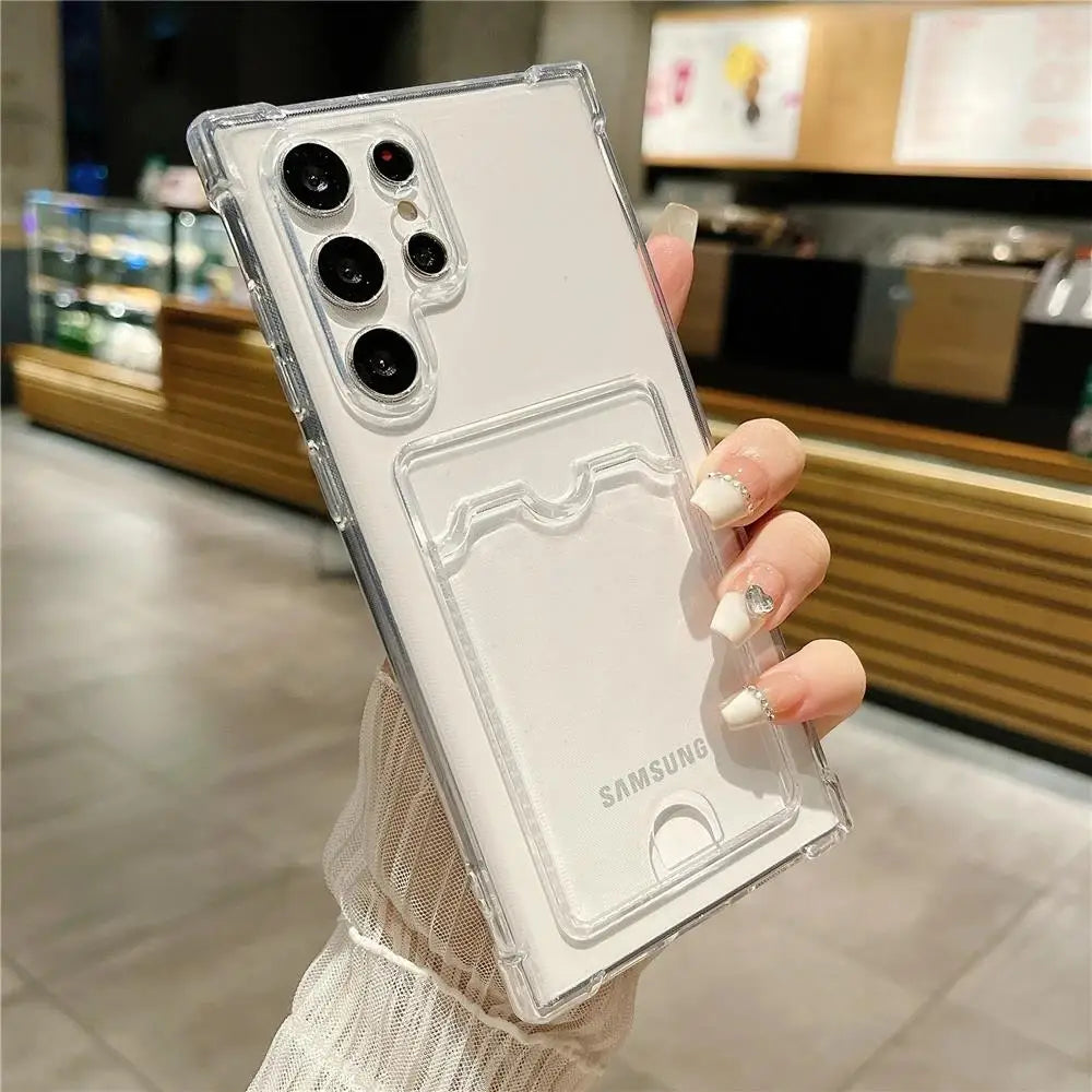 Crystal Card Holder Case
