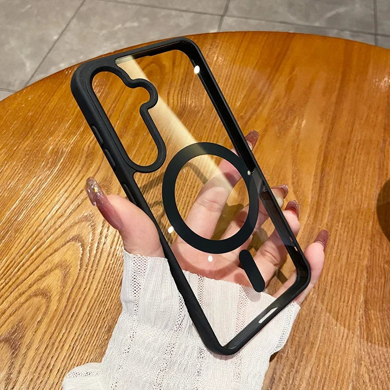 Premium Clear Galaxy Case