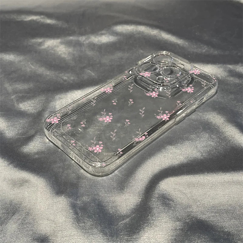 Elegant Flower Clear Case
