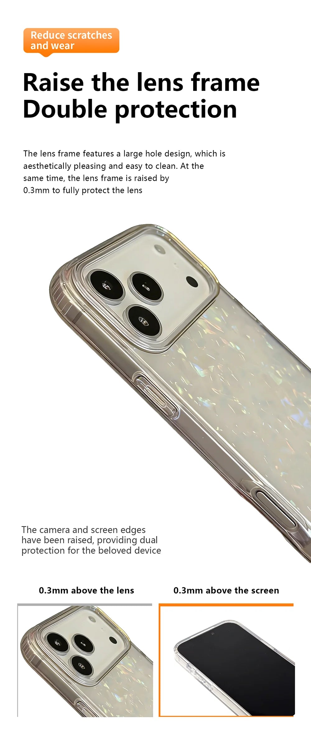 Luxury Shell Pattern Case