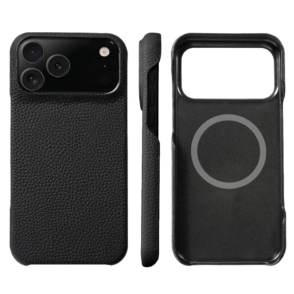 Luxury Natural Cowhide Leather Case