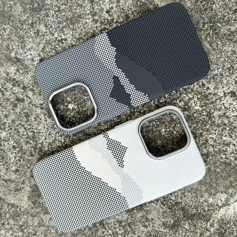 Carbon Fiber Texture Case for iPhone
