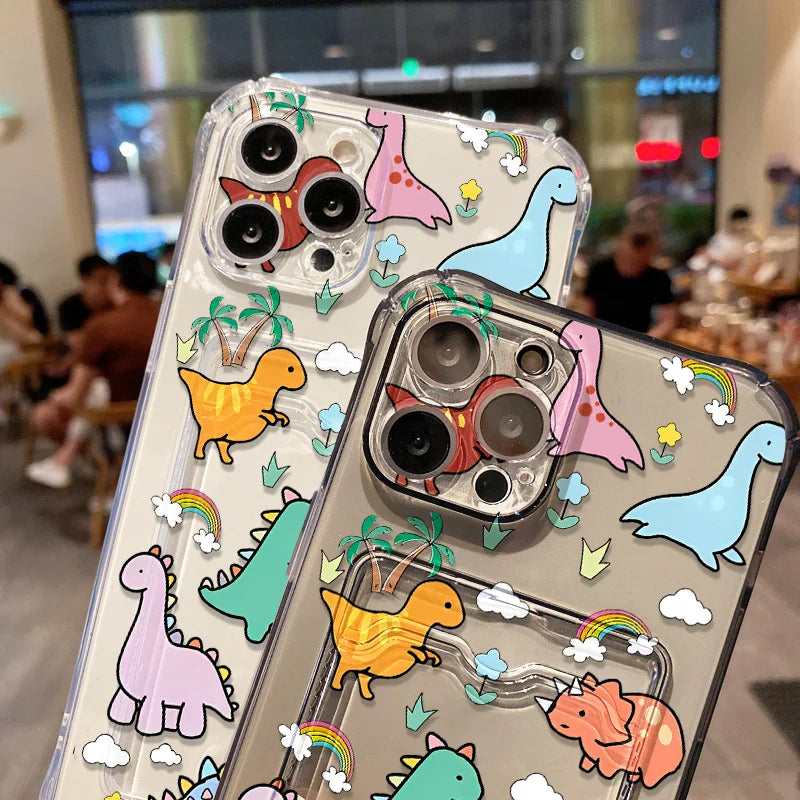 Cute Cartoon Dino Case