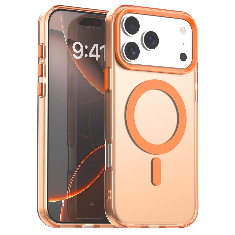 Shockproof Matte Clear Case